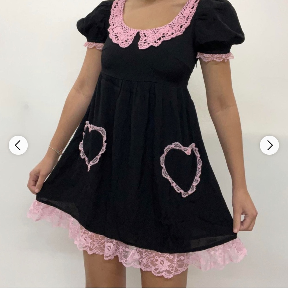 Dolls Kill Not in Love Baby doll dress - New! - Picture 2 of 9